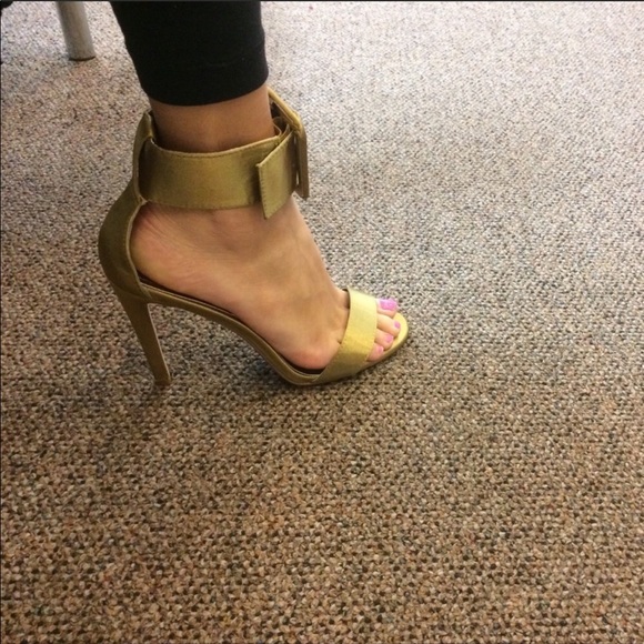 Satin Buckle Heels - Picture 5 of 5